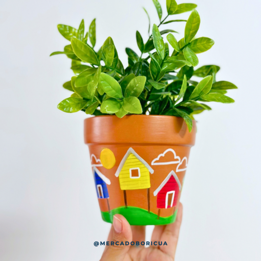 Painted Pots | Country Cottages