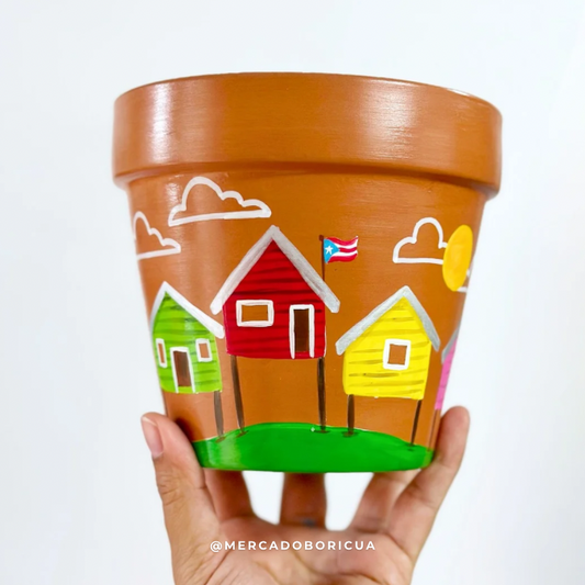 Painted Pots | Country Cottages