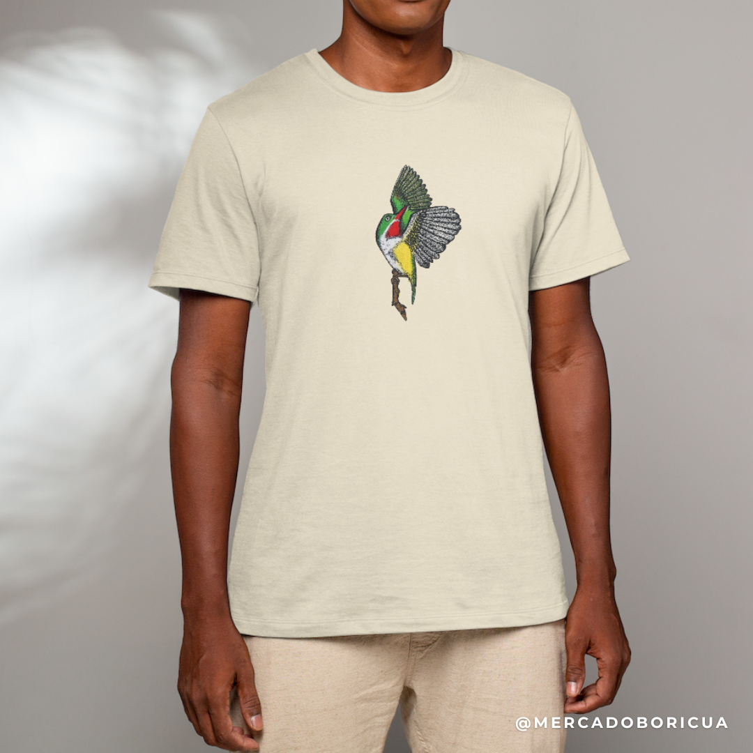 "Saint Peter in Flight" T-shirt | Endemic Bird of Puerto Rico