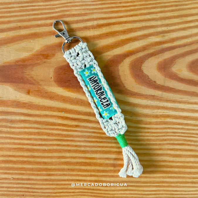 Macramé Keychain | Nature