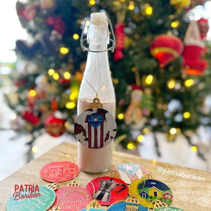 Adornos Navideños Boricuas 12 Pack | Colección Completa Parranda e Iconos PR