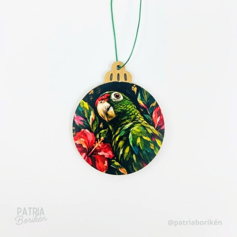 Adornos Navideños Boricuas 12 Pack | Estampas Tradicionales de Puerto Rico