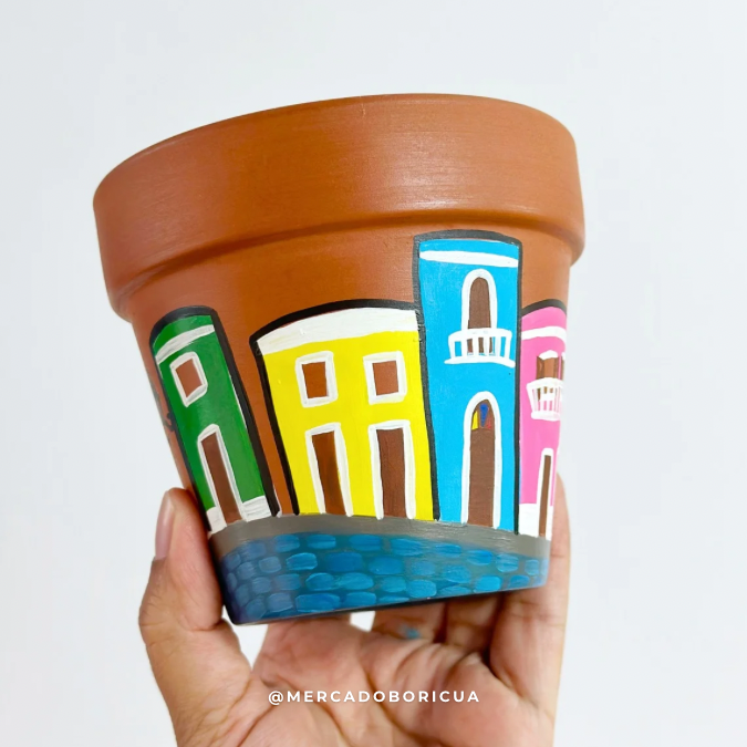 Painted Pot | Old San Juan