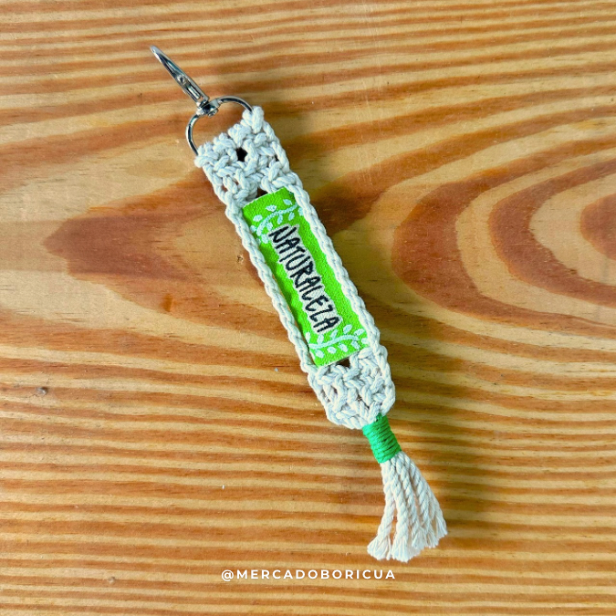 Macramé Keychain | Nature