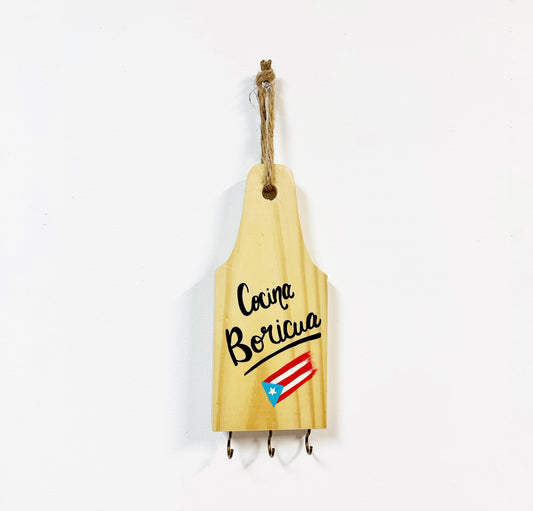 Porta llaves en Madera | Cocina Boricua
