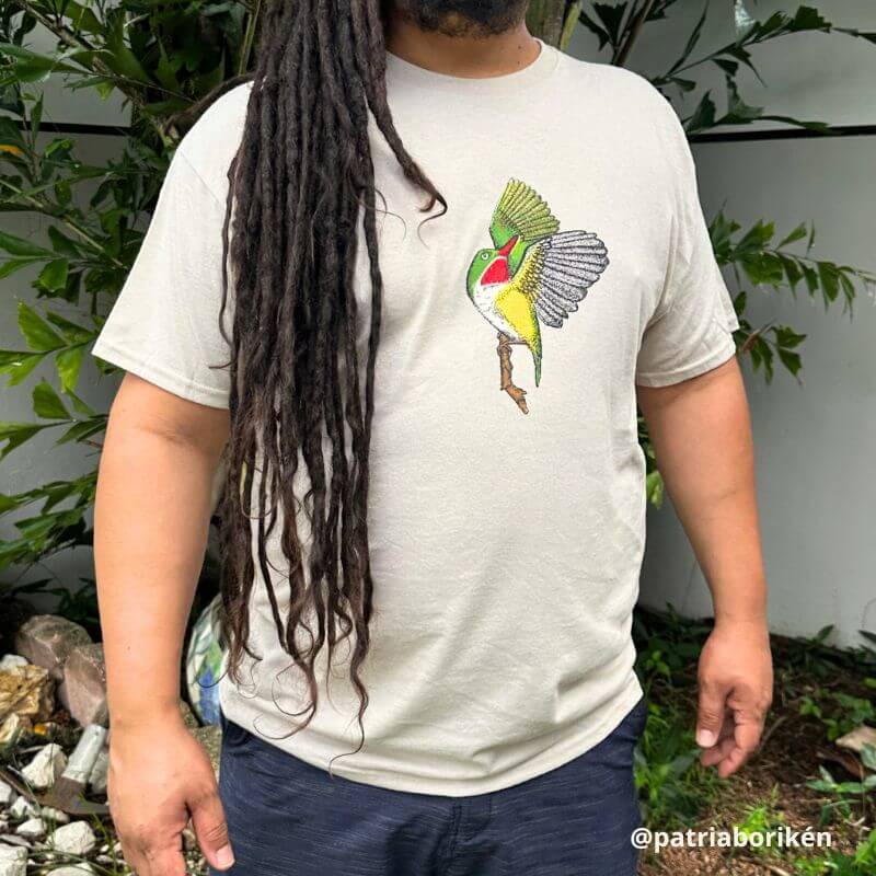 "Saint Peter in Flight" T-shirt | Endemic Bird of Puerto Rico