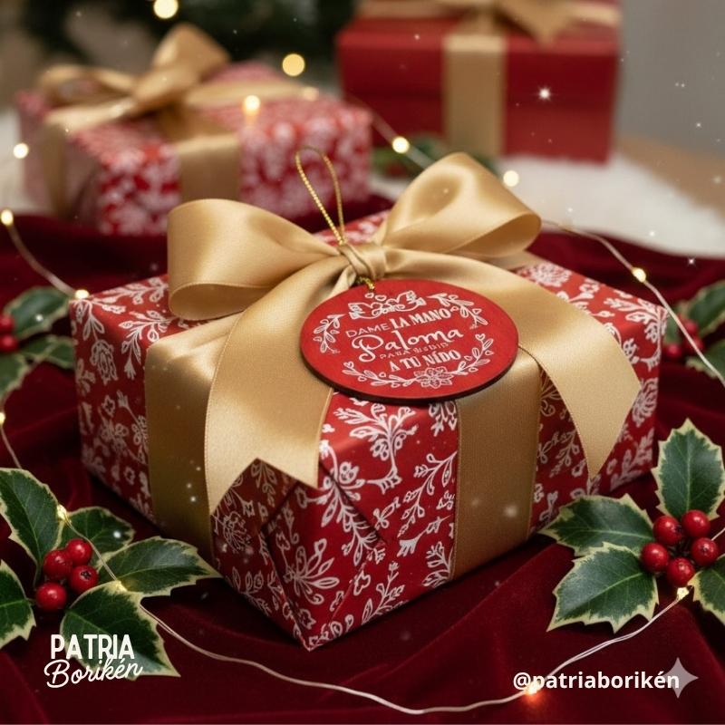 Adornos Navideños Parranda 6 Pack | Decoración Navidad Boricua | Sets