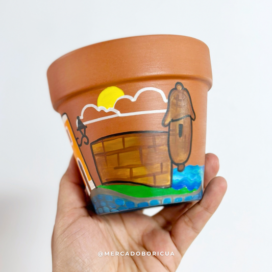 Painted Pot | Old San Juan