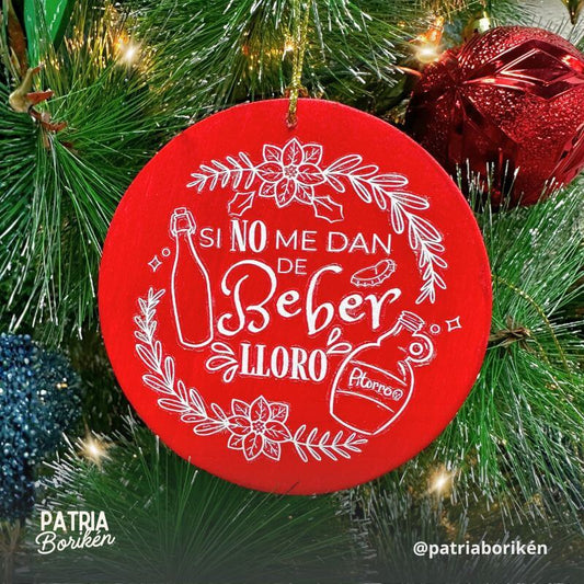 Adornos Navideños Parranda 6 Pack | Decoración Navidad Boricua | Sets