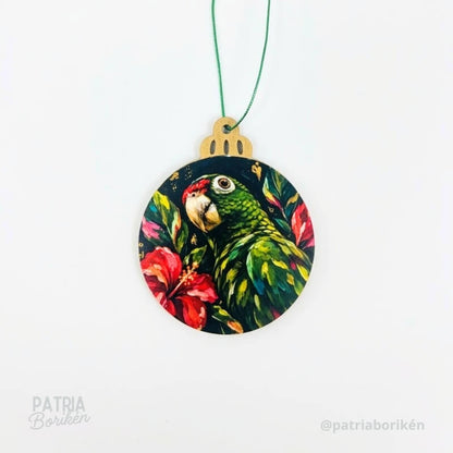 Adornos Navideños Boricuas 12 Pack | Estampas Tradicionales de Puerto Rico