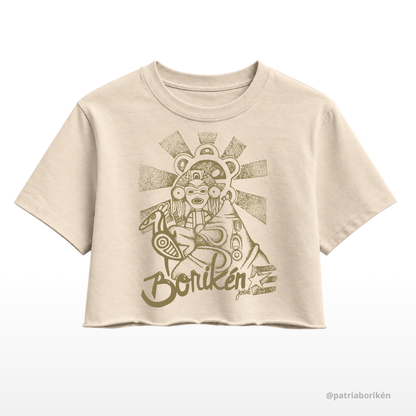 Croptop "Borikén" | Cemí y Petroglifos Taínos