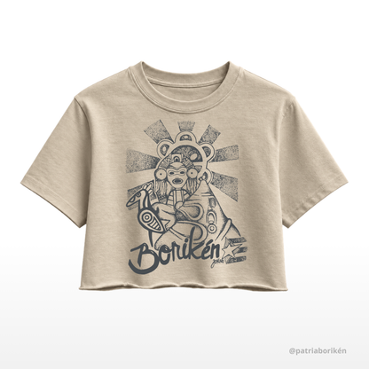 Croptop "Borikén" | Cemí y Petroglifos Taínos