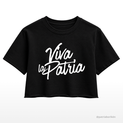 Viva la Patria Cropped tee
