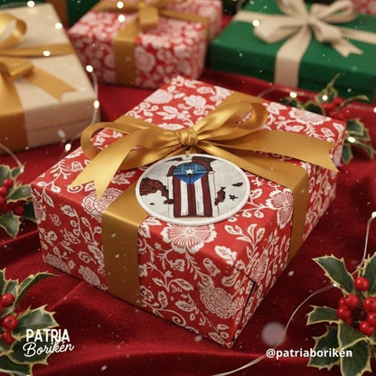 Adornos Navideños 12 Pack | Colección Completa Parranda e Iconos PR | Set