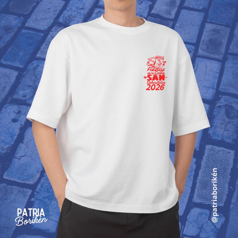 Camiseta Conmemorativa SanSe 2026 | Diseño Exclusivo Fiestas de la Calle San Sebastián