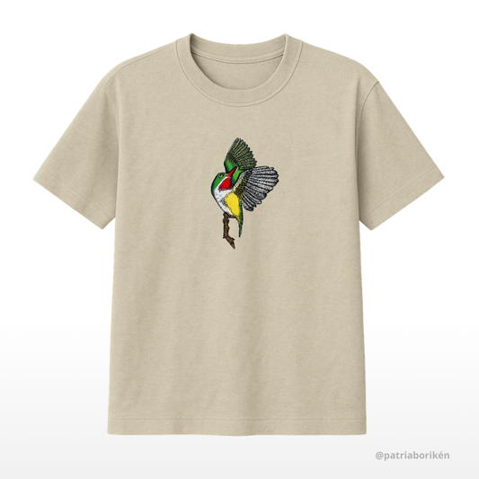Camiseta San Pedrito en Vuelo | Ave Endémica de Puerto Rico