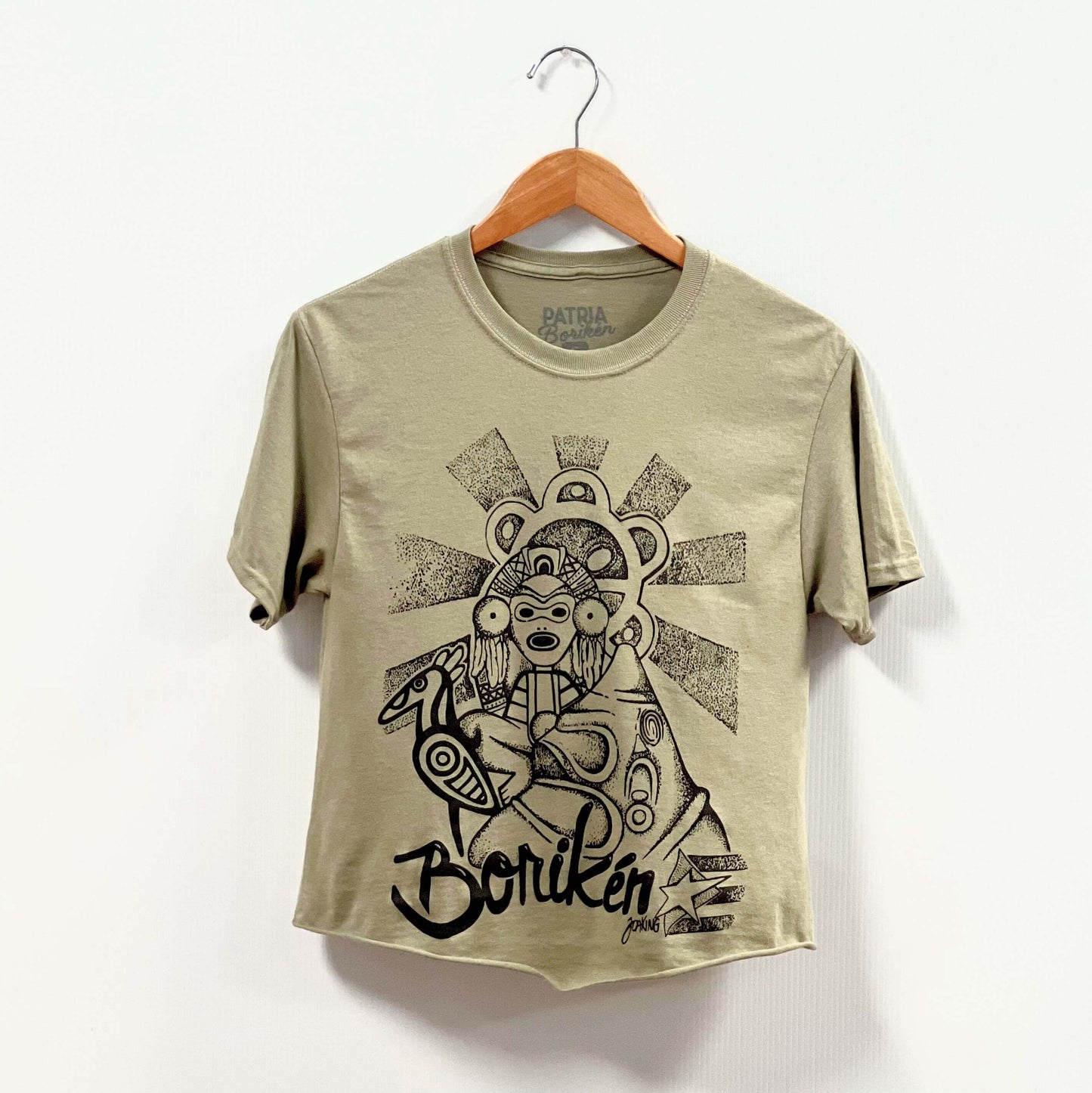 Croptop "Borikén" | Cemí y Petroglifos Taínos