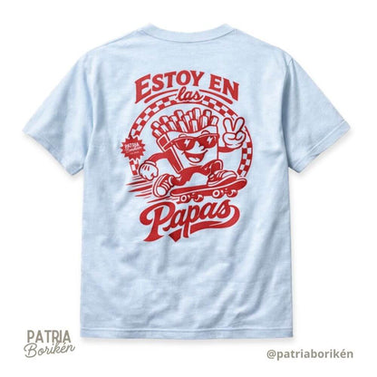 Camiseta "Estoy en las Papas" | Frases Típicas de Puerto Rico