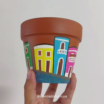 Painted Pot | Old San Juan