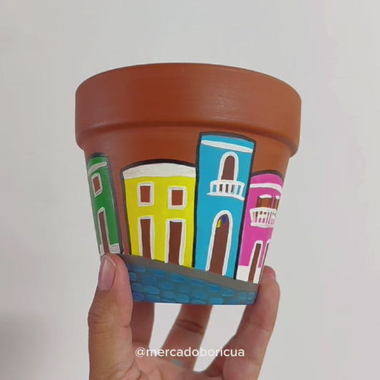 Painted Pot | Old San Juan