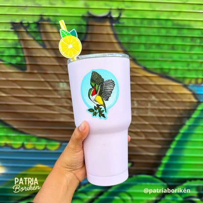 Sticker San Pedrito en Vuelo | Ave Endémica de Puerto Rico | Vinil Resistente