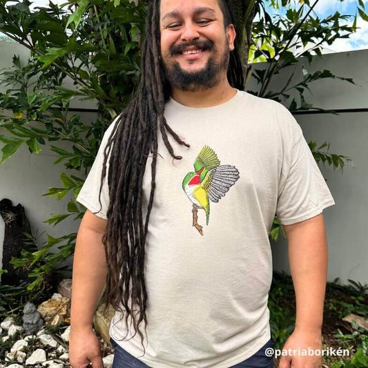 "Saint Peter in Flight" T-shirt | Endemic Bird of Puerto Rico