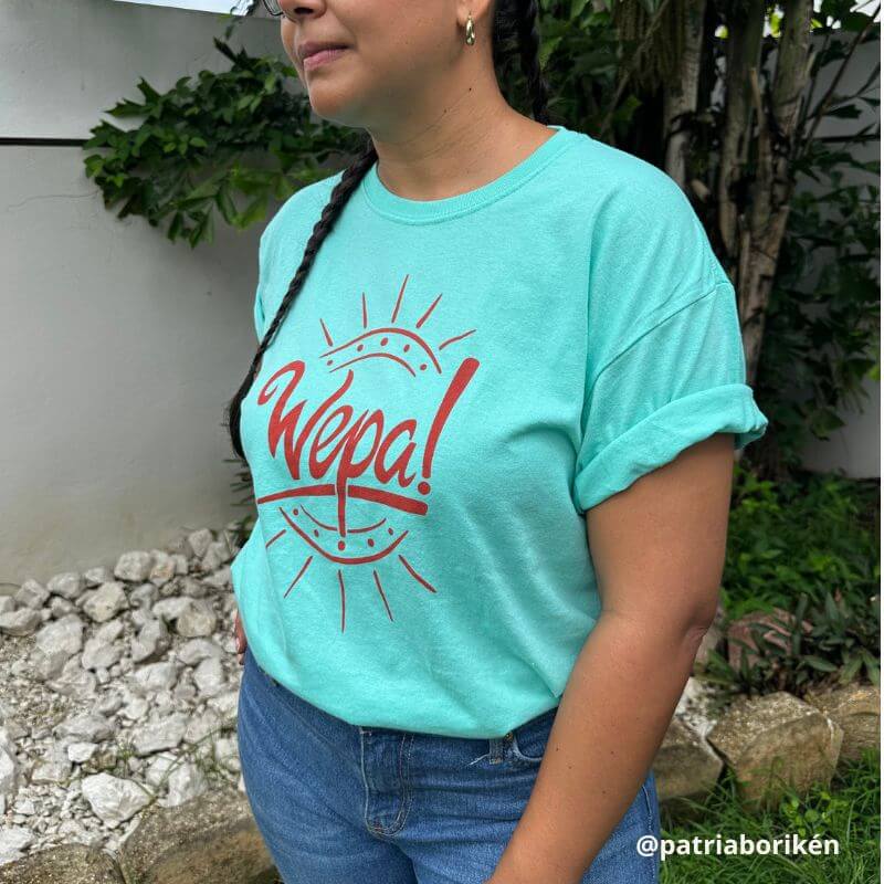 Camiseta "¡Wepa!" | Orgullo Boricua en una Frase