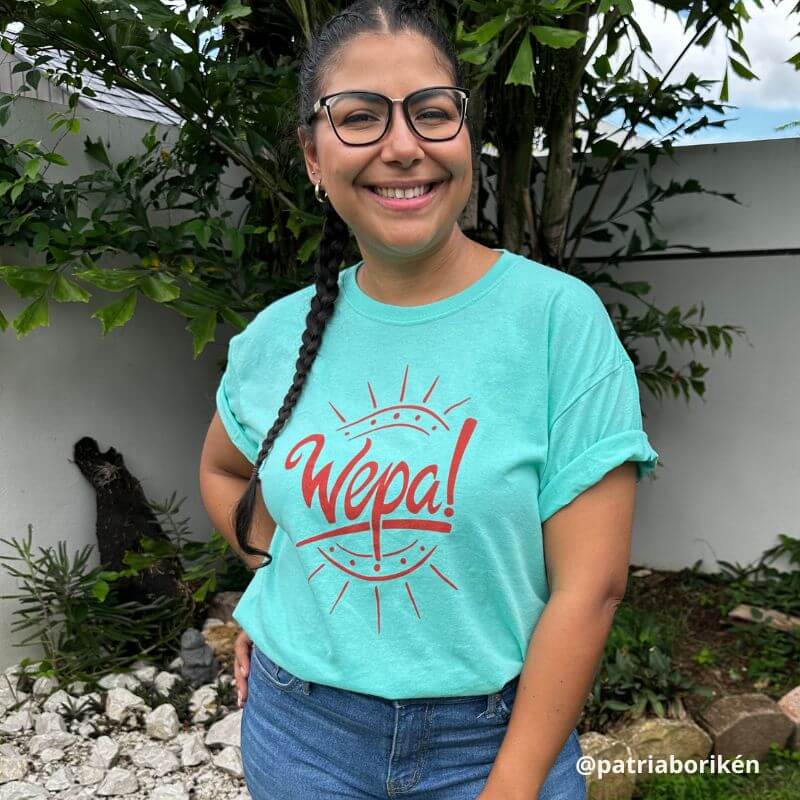 Camiseta "¡Wepa!" | Orgullo Boricua en una Frase