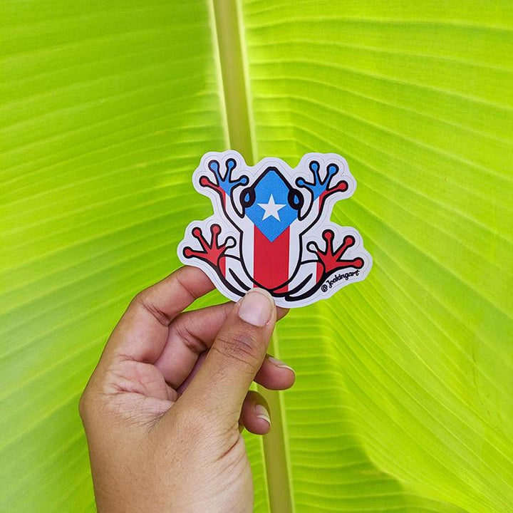Puerto Rico Stickers | Water and Sun Resistant – Patria Boriken